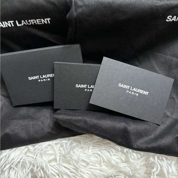 SAINT LAURENT MULE BLOCK HEELS - Picture 2 of 8